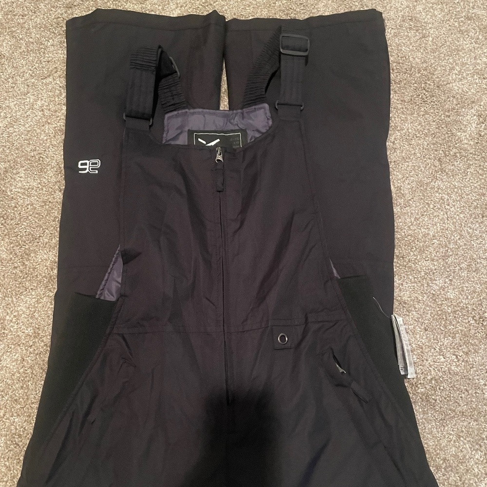 Arctix Black Insulated Snow Bib Overalls